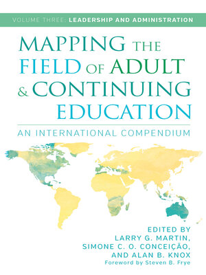 cover image of Mapping the Field of Adult and Continuing Education